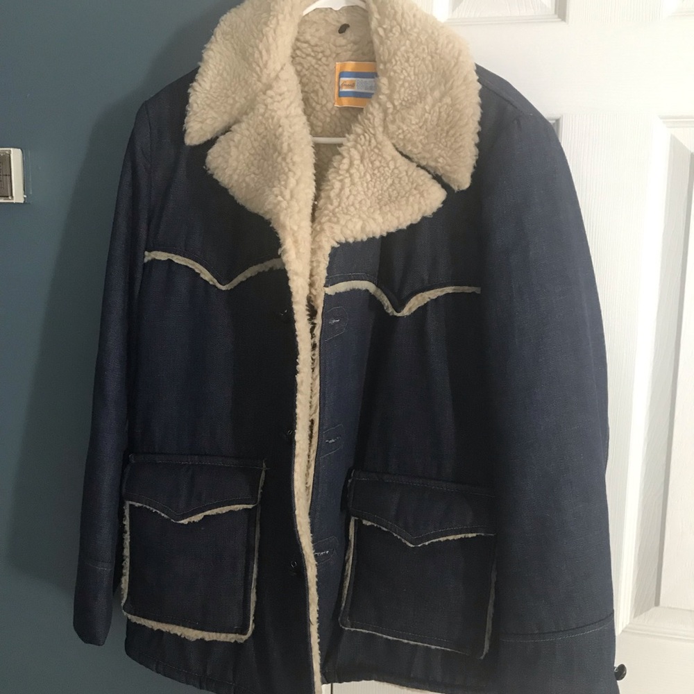 Men’s Denim Vintage Coat